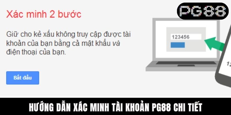 Hướng dẫn xác minh tài khoản PG88 chi tiết